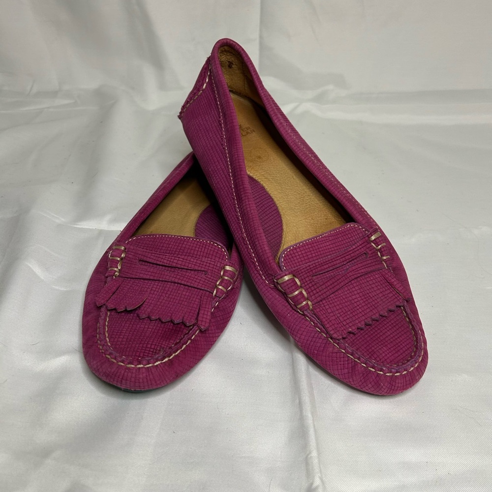 Peter Millar Magenta Loafers